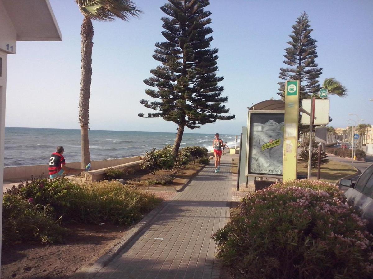 Apartamento Con Piscina Y Terraza A 50 Metros De La Playa Roquetas de Mar Exterior photo